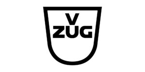 Logo von V Zug in schwarz.